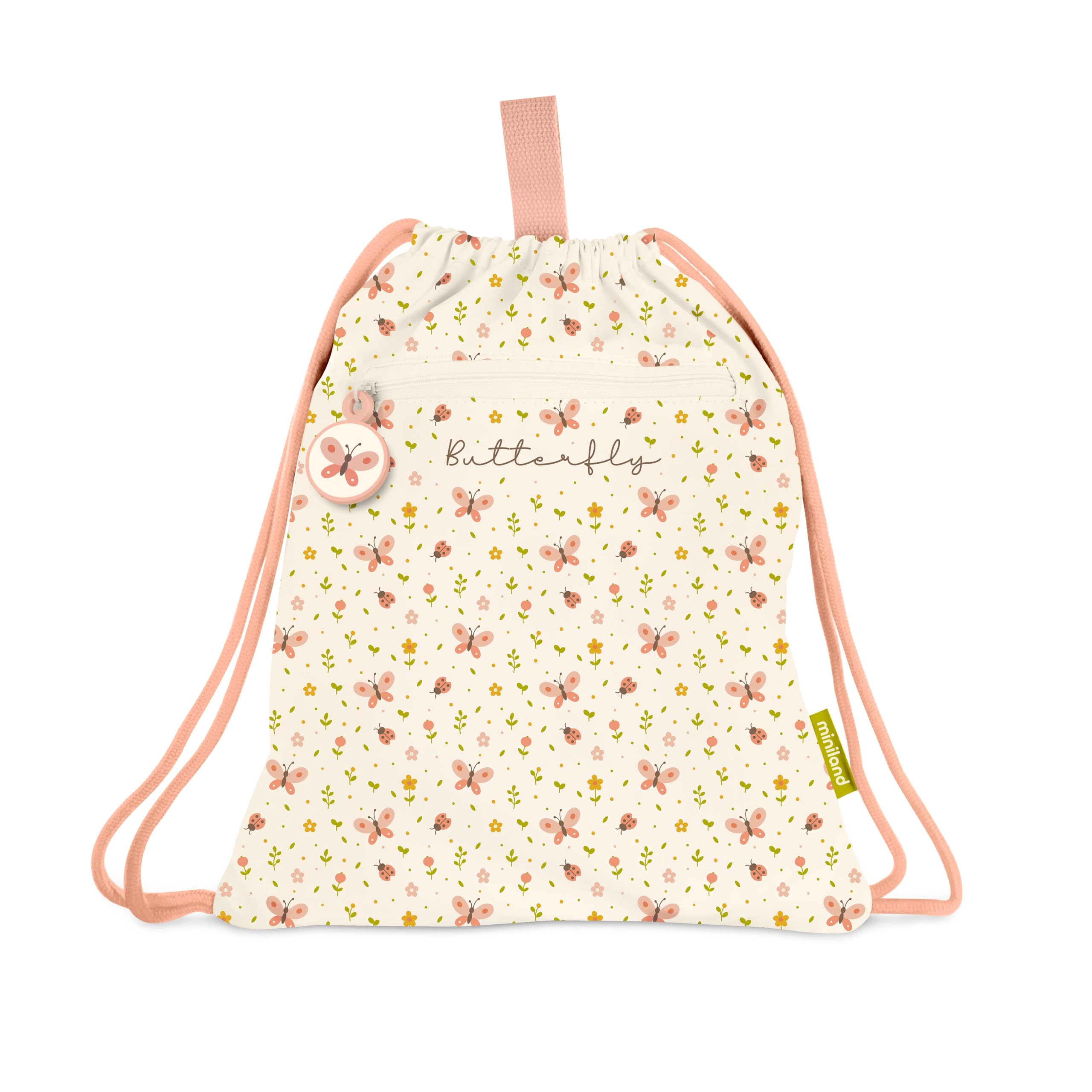 Miniland Kiddie Sack Butterfly Turnbeutel wasserdicht