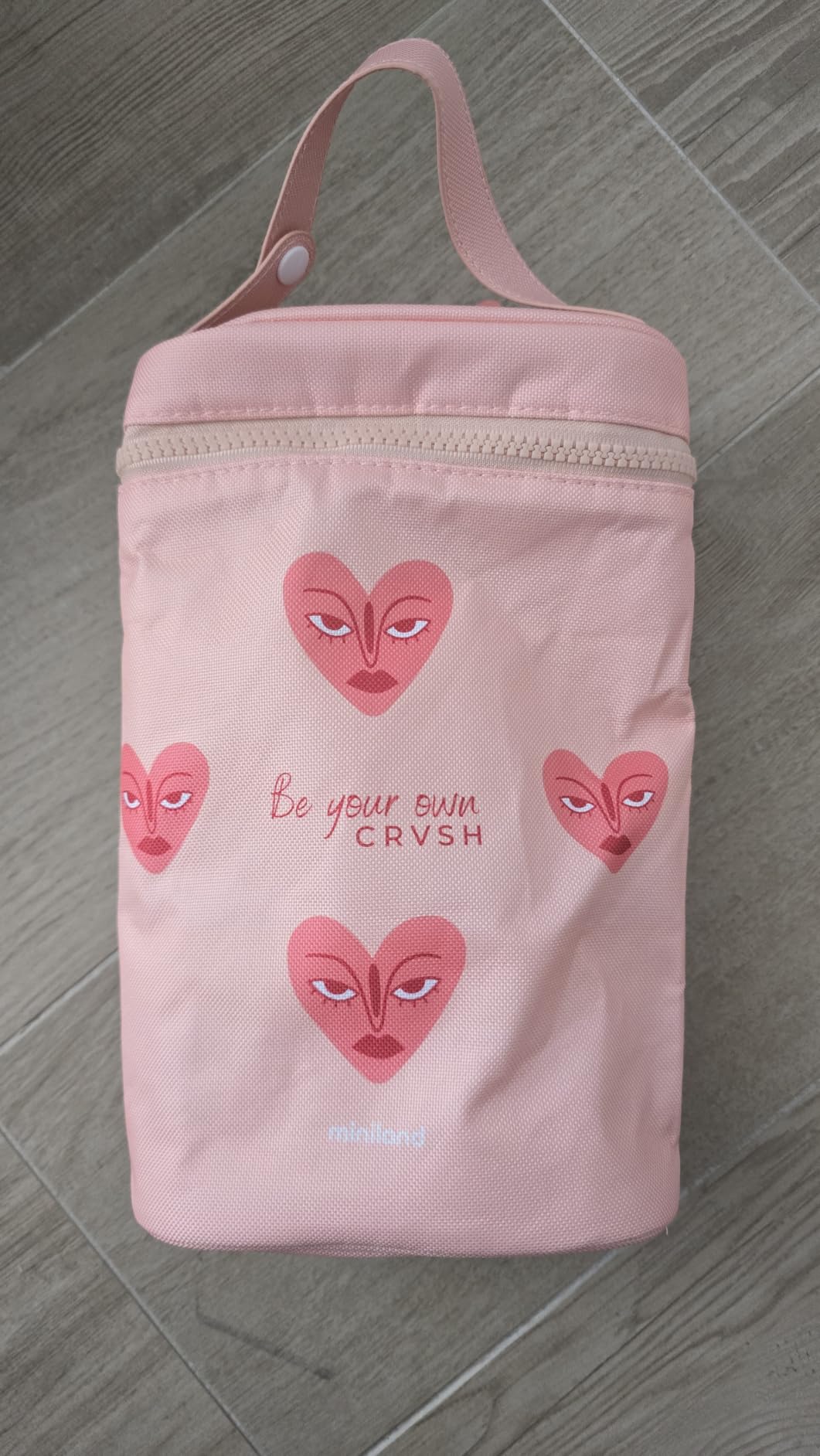 Miniland Nutrition Thermibag CRVSH Kühltasche mit Reißverschluss