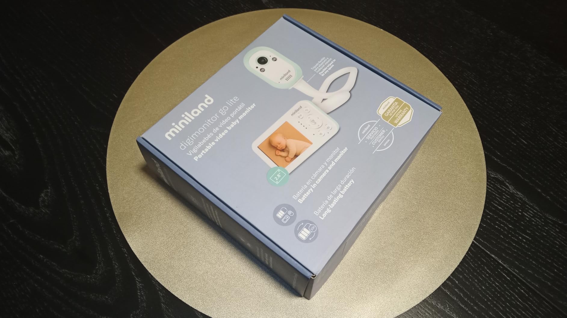 Miniland Digimonitor Go Lite Babyphone Kamera 300 m Akku