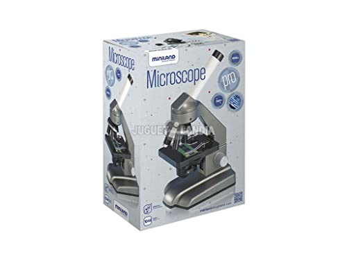 Miniland 99005 Mikroskop 640x Lernspielzeug mit Zubehör
