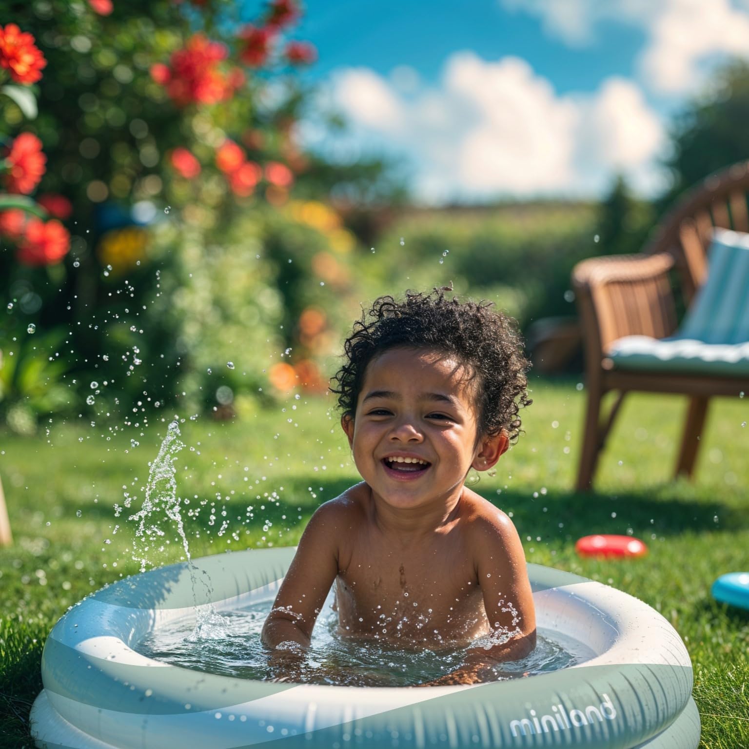 Miniland Outdoor Planschbecken 60 cm Baby Rundpool