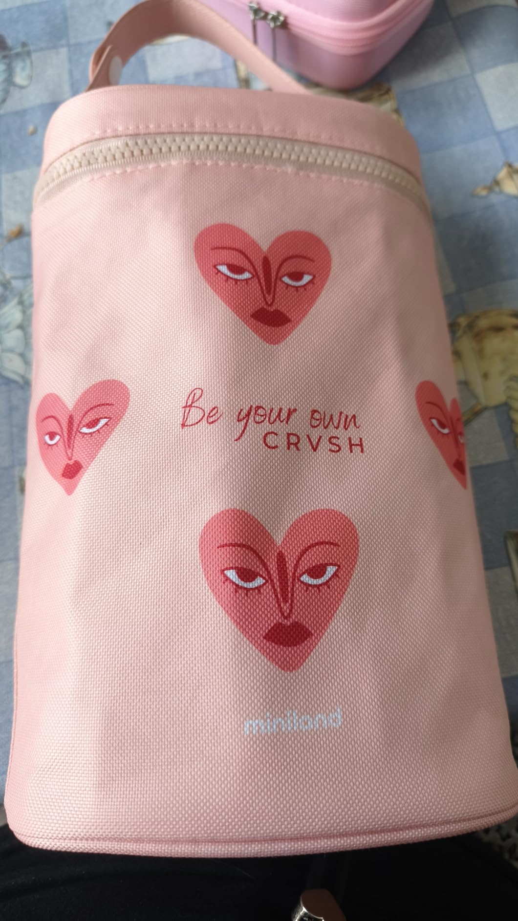 Miniland Nutrition Thermibag CRVSH Kühltasche mit Reißverschluss