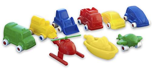 Miniland Minimobil Spielfahrzeuge 9 cm 36 Stück