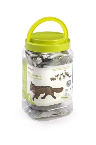 Miniland Animals Waldtiere 8 Figuren Dose 25126 BPA-frei