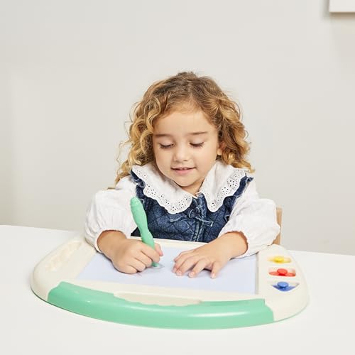 Miniland Tablemark Magnetische Zeichentafel mit Stift mehrfarbig