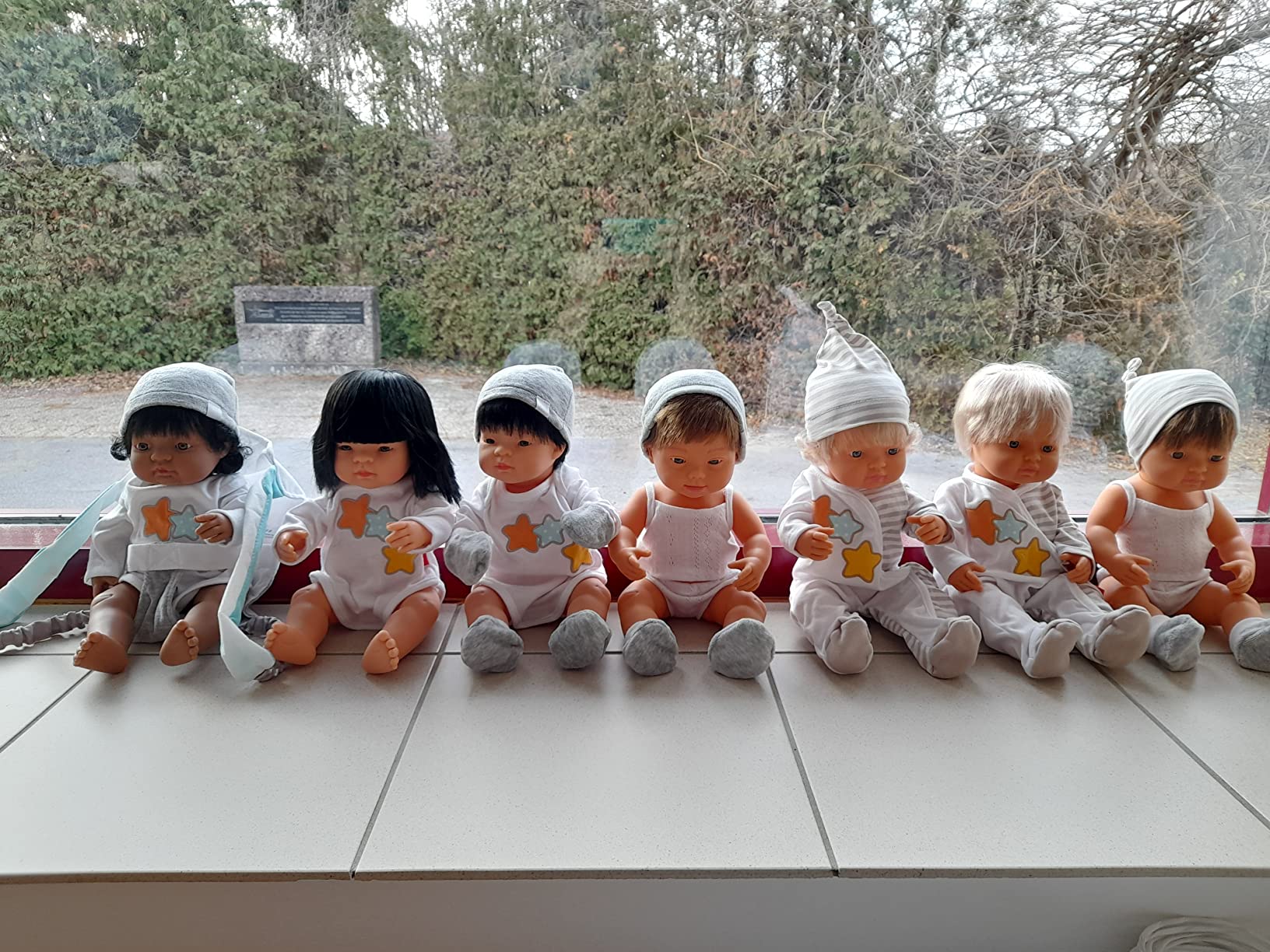 Miniland Dolls Babypuppe 31051 38 cm Europäischer Junge