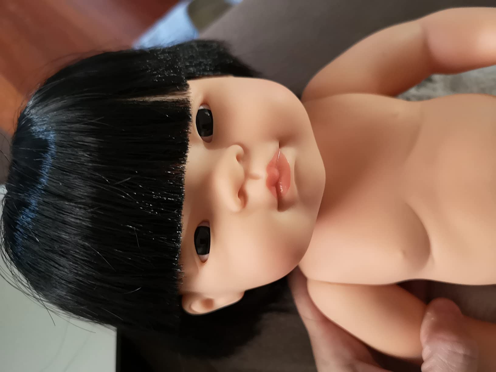 Miniland Babypuppe Asiatisches Mädchen 38 cm Vinyl