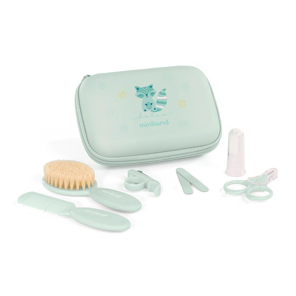Miniland Baby Kit Dreamland Pflegeset Bear 6-teilig Tasche