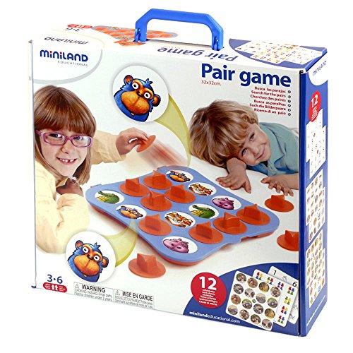 Miniland Pair Game Lernspiel Memo 31920