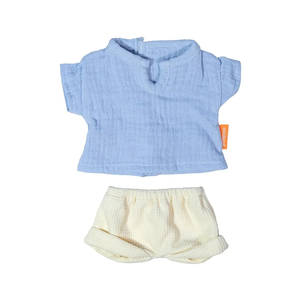 Miniland Dolls Puppenkleidung Sommer-Set T-Shirt Hose 32 cm