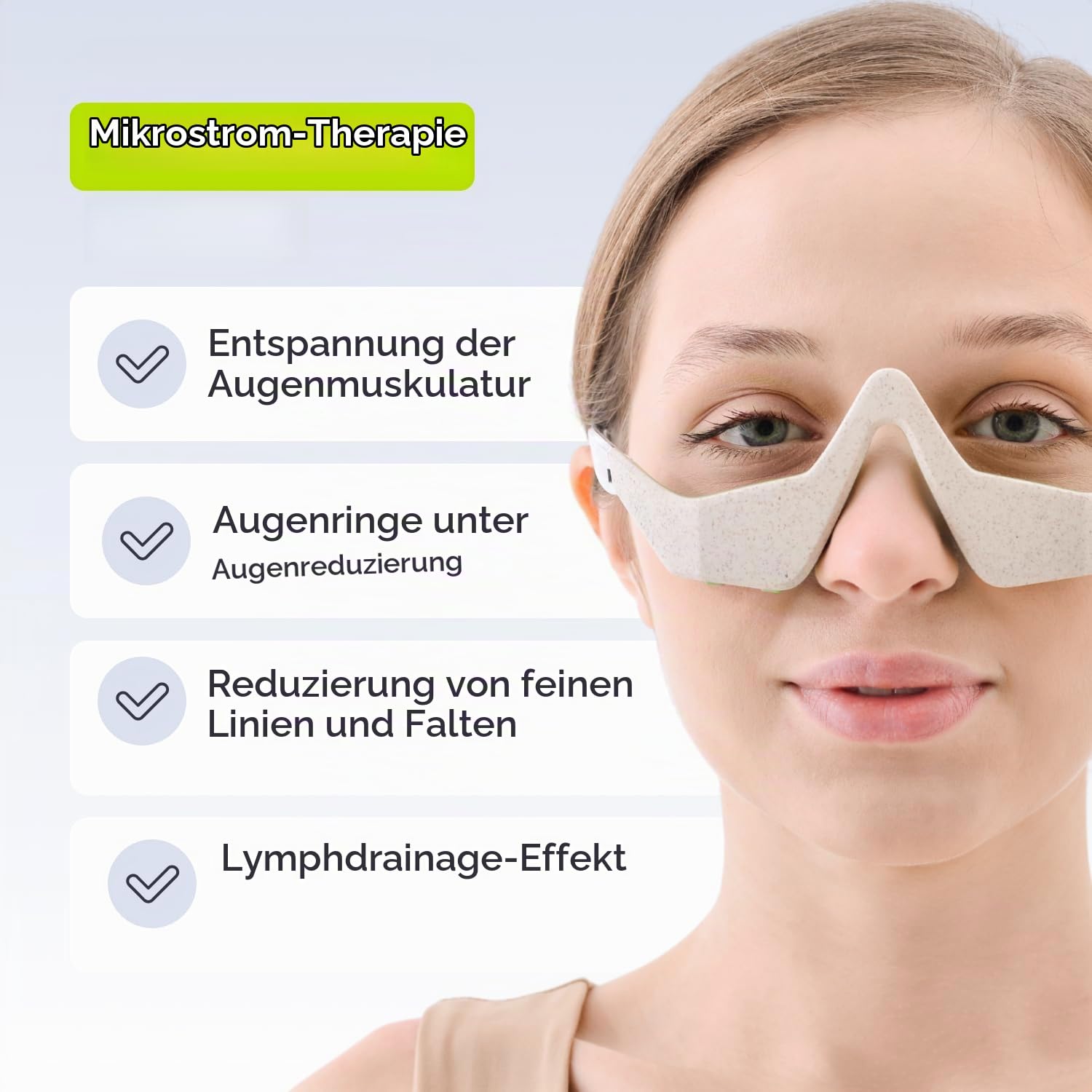 GESS Kuper Mikrostrombrille Gesichtslifting wiederaufladbar