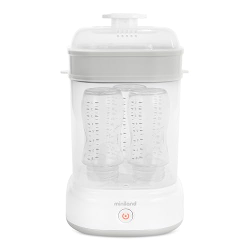 Miniland Mini Steamy Sterilisator weiß für Babyflaschen