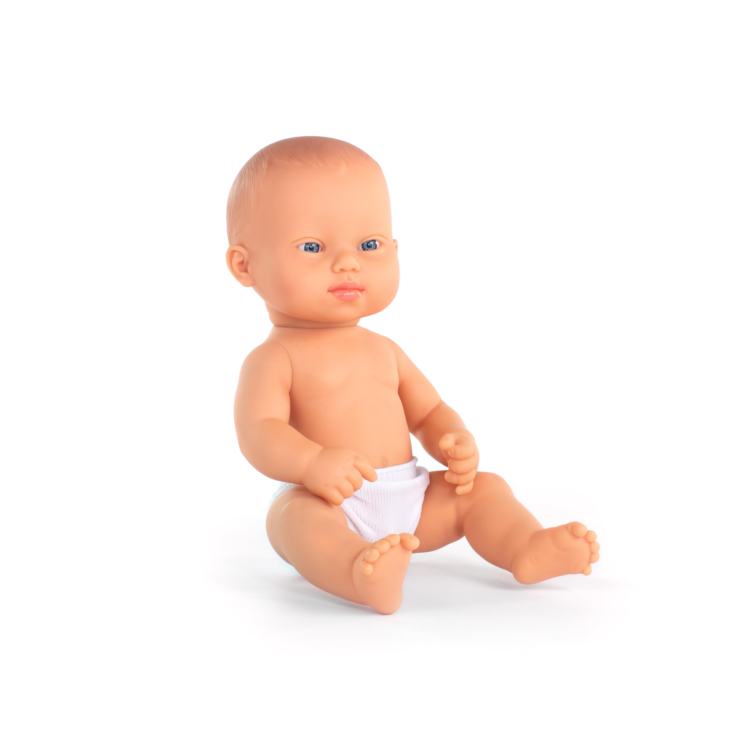 Miniland Dolls Baby-Puppe kaukasischer Junge 32 cm Down-Syndrom