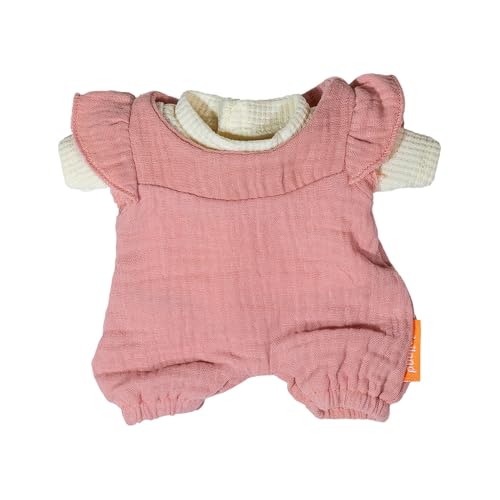 Miniland Dolls Kleidung 21cm Latzhose T-Shirt Übergang