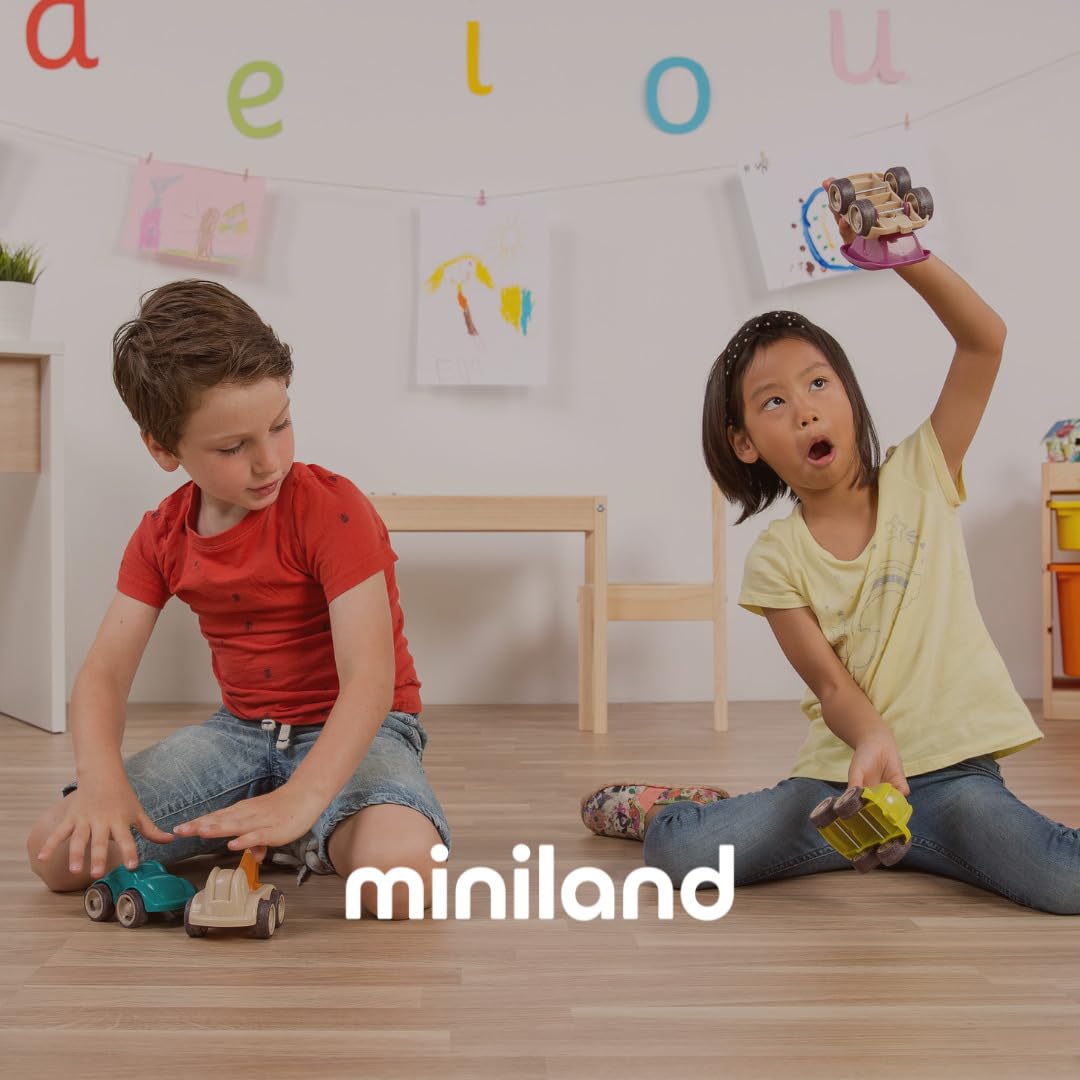 Miniland Translucent Trays Sortierteller 4er 26 cm transparent