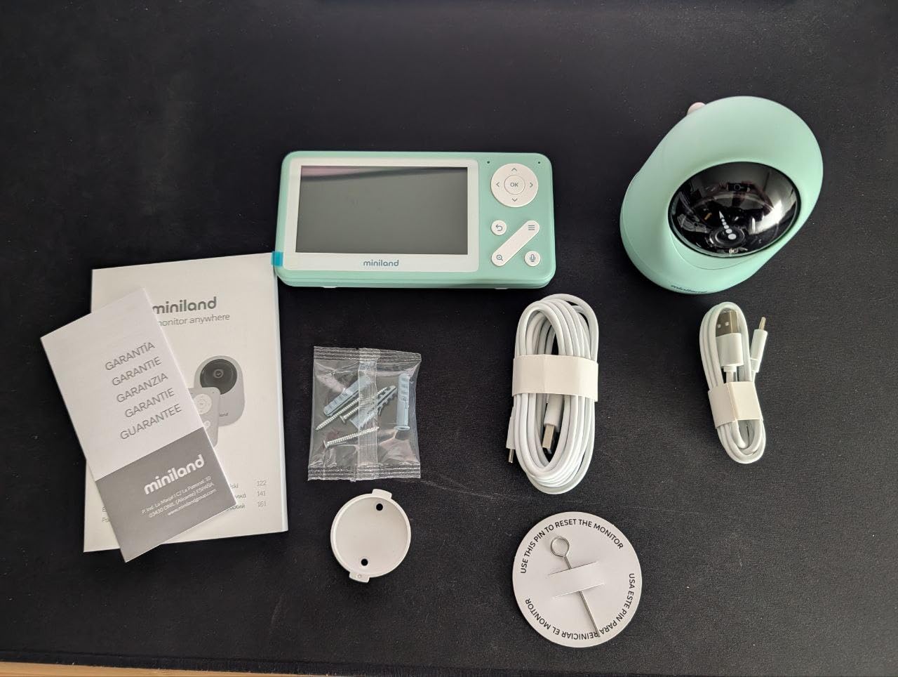 Miniland Security Digimonitor Anywhere Babyphone 4,2" App