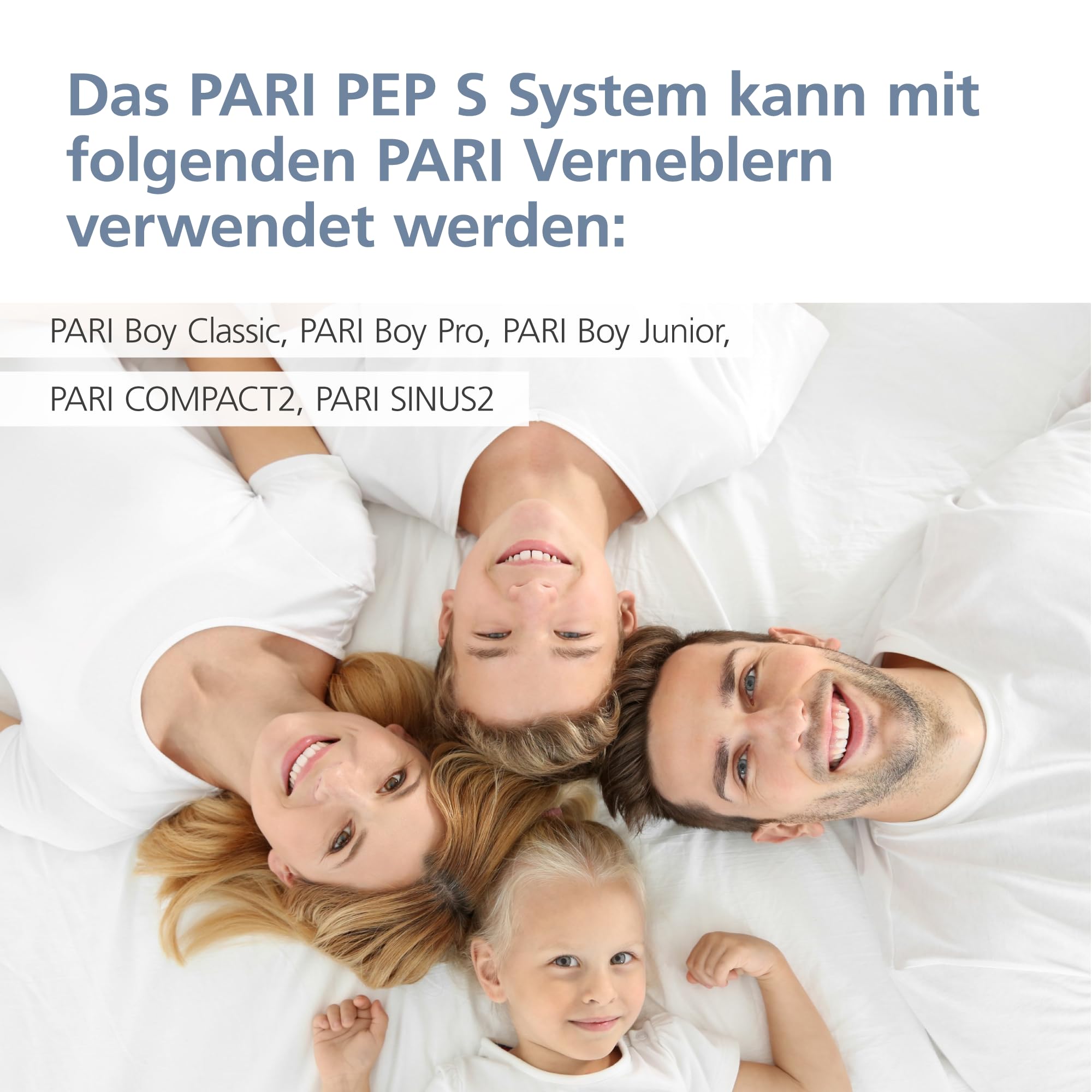 PARI PEP S System Atemtherapiegerät Sekretmobilisation