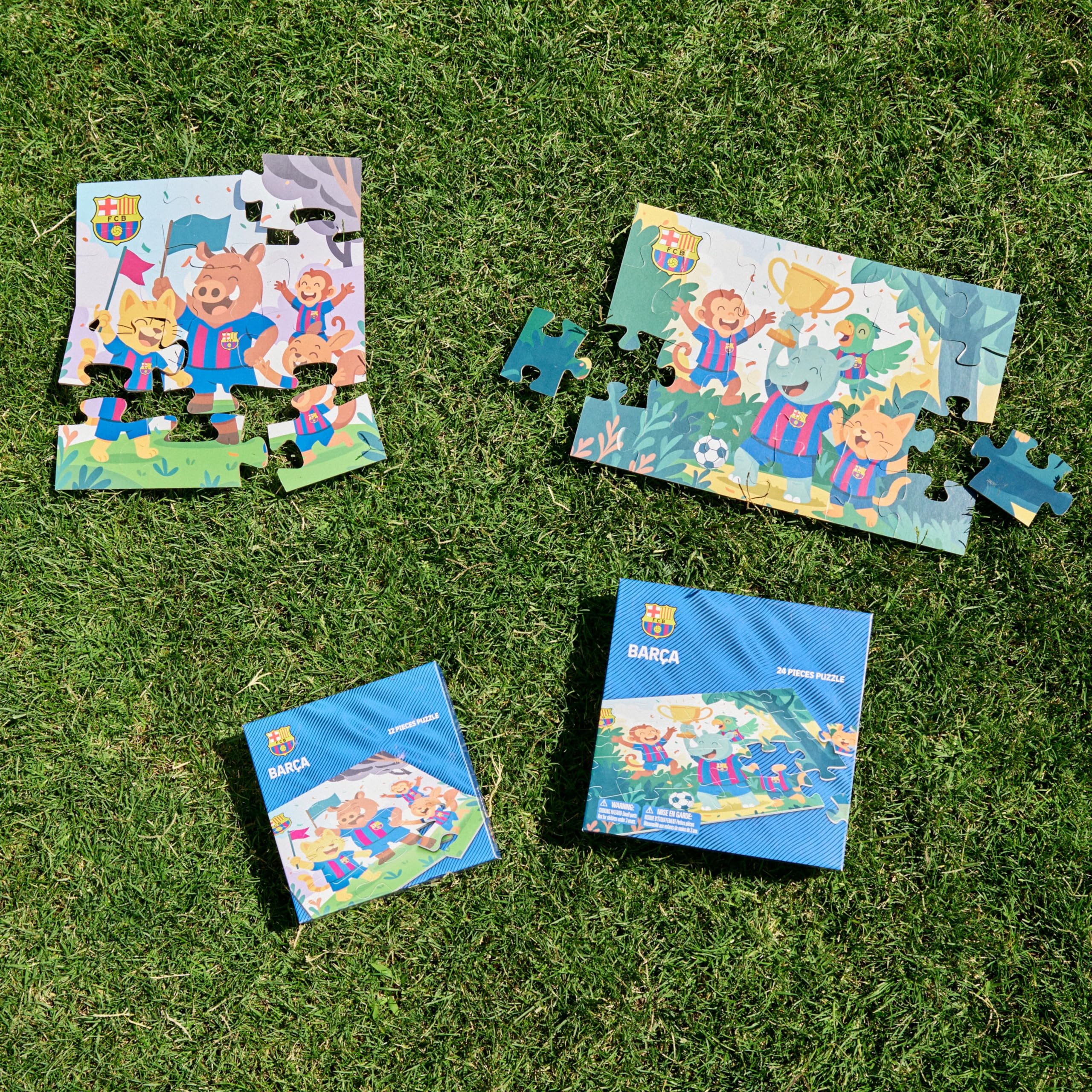 Miniland Puzzles FC Barcelona Puzzle 24 Teile ab 3 Jahren