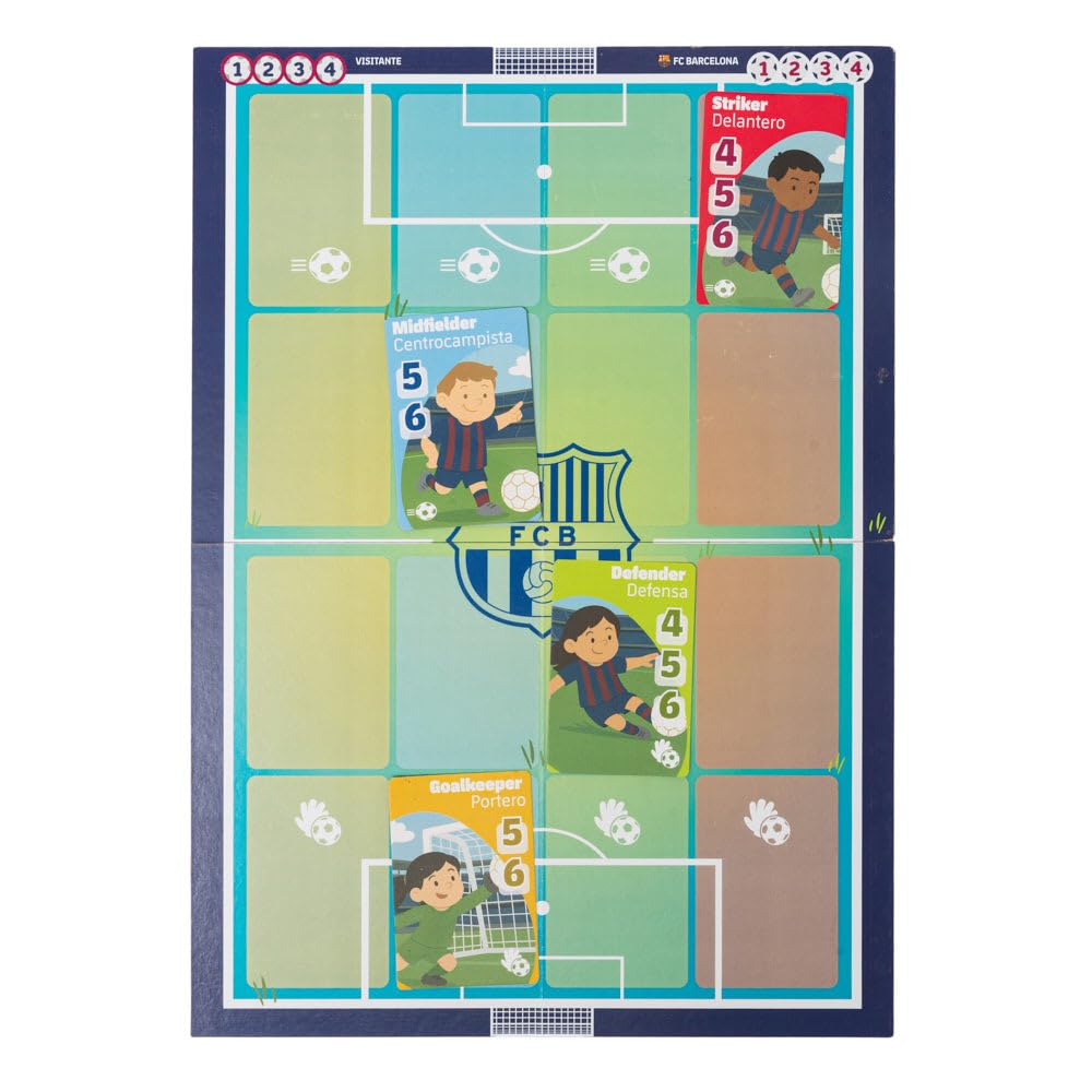 Miniland EmoTeam 15115 Emotionsspiel Barça-Lizenz ab 2 Jahren