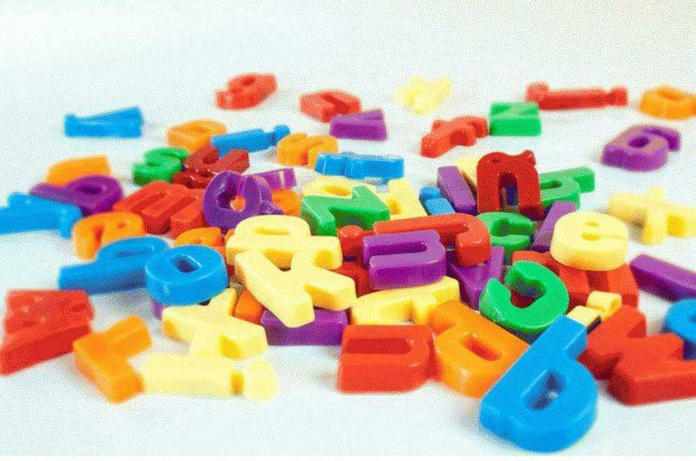 Miniland 97913 Magnetische Kleinbuchstaben 154 Teile