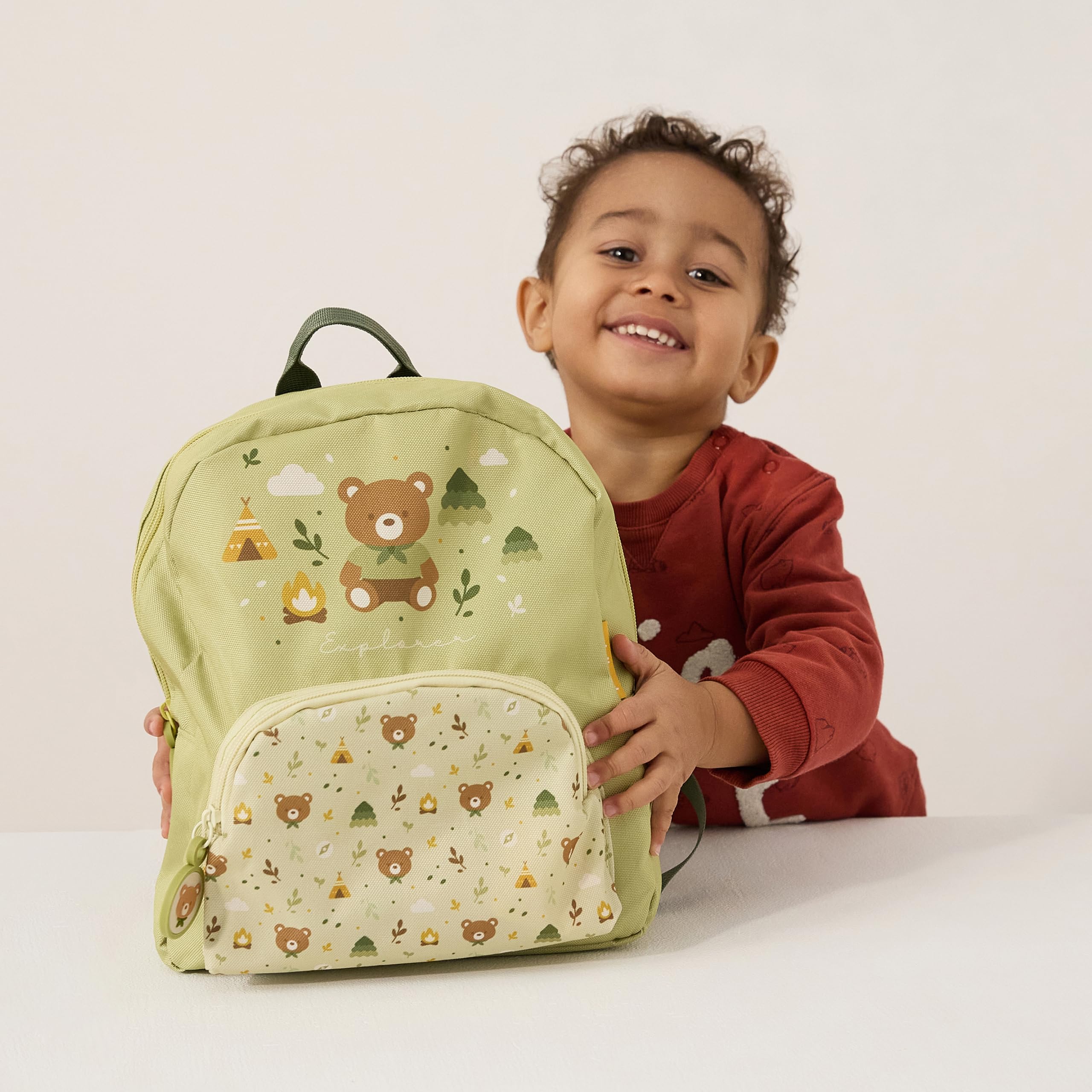 Miniland Backpack Explorer Kinderrucksack Grün