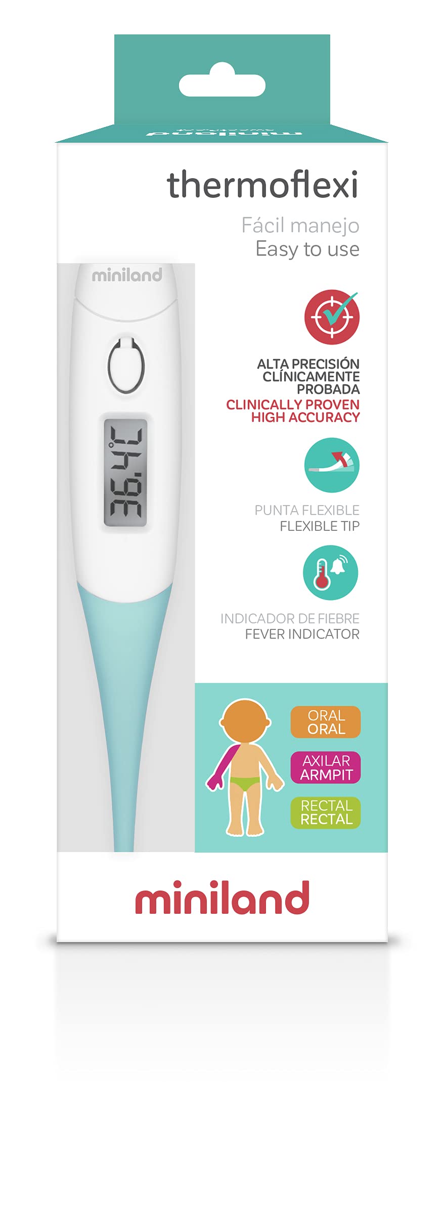 Miniland Thermoflexi 89021 Fieberthermometer flexibel