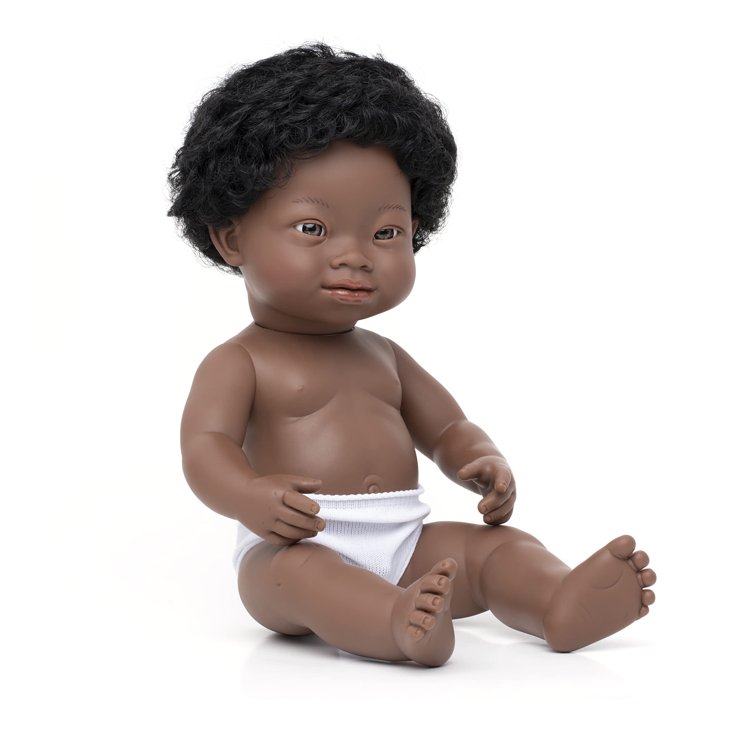 Miniland Babypuppe afrikanischer Junge 38cm 31089