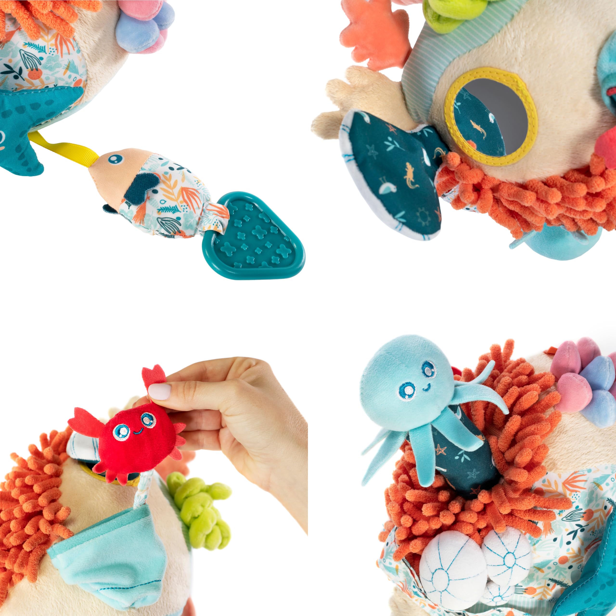 Miniland Sensorial Reef 75001 Anhänger Babyspielzeug Korallenriff