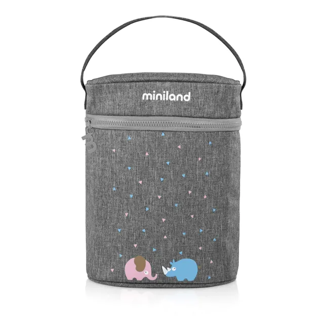 Miniland Thermibag Double Isoliertasche Rosa 2 Flaschen