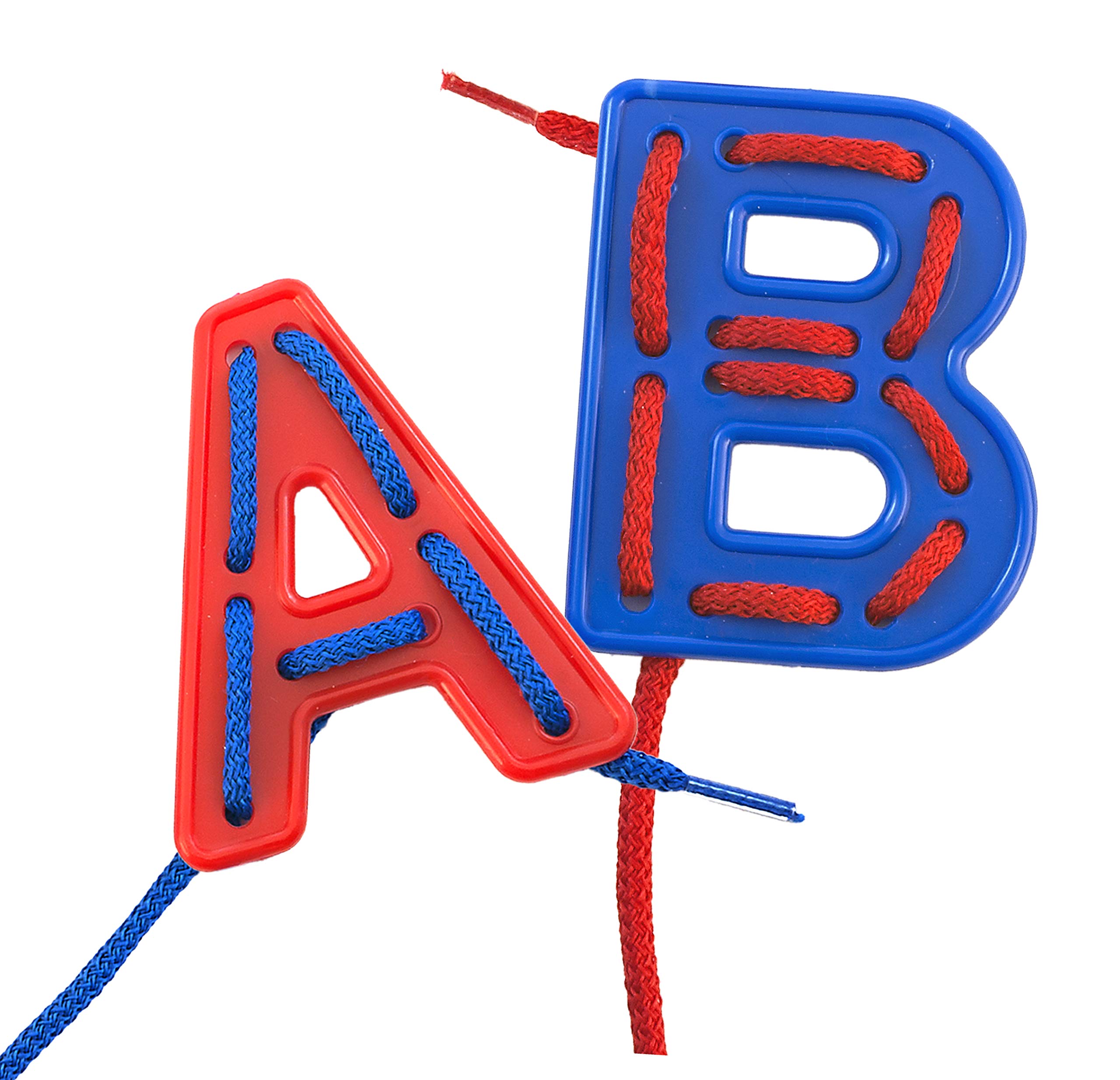 Miniland Activity ABC 45306 Buchstaben 27 Teile + Schnüre 3-6 J