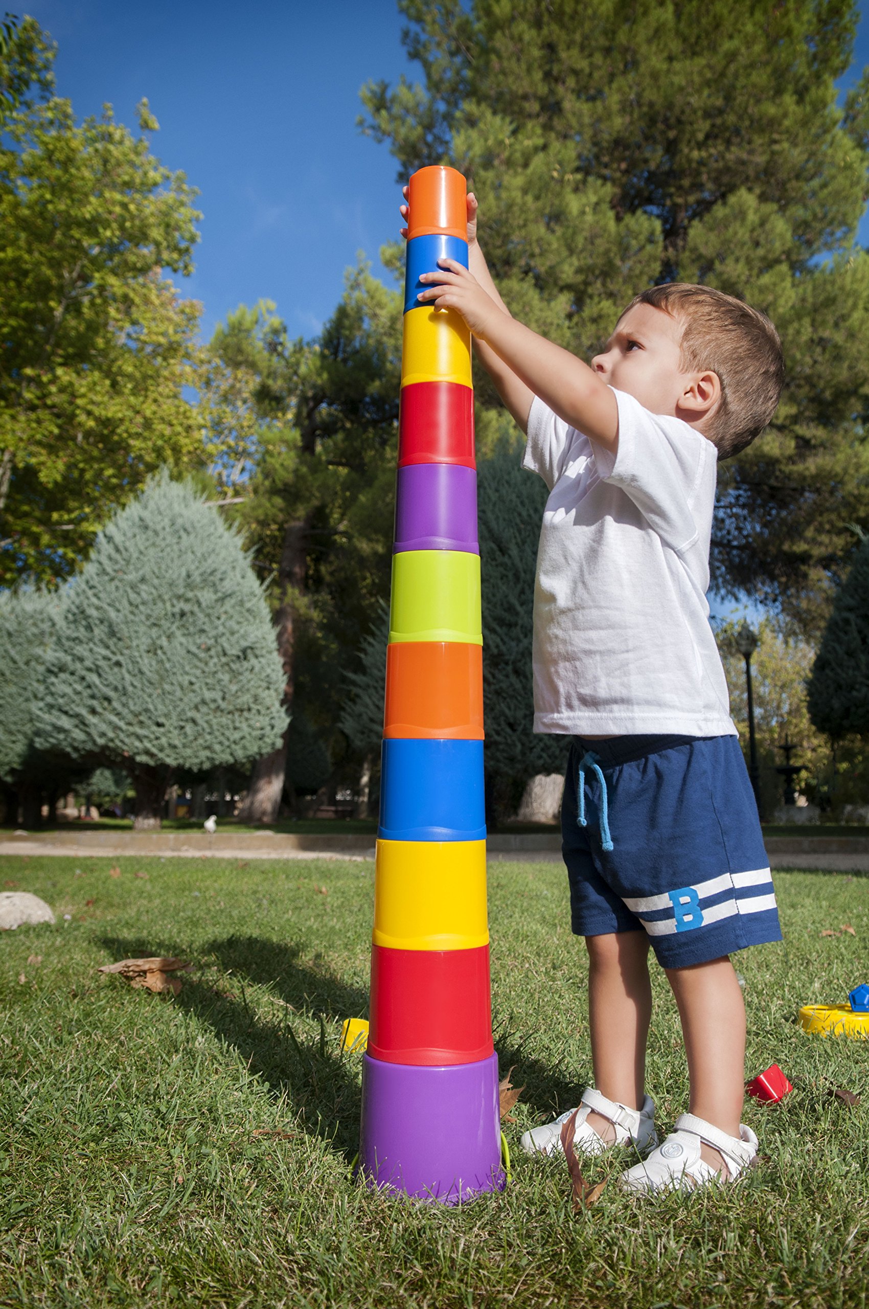 Miniland Giantte Stapelbecher Formensortierer Baby 1 Jahr