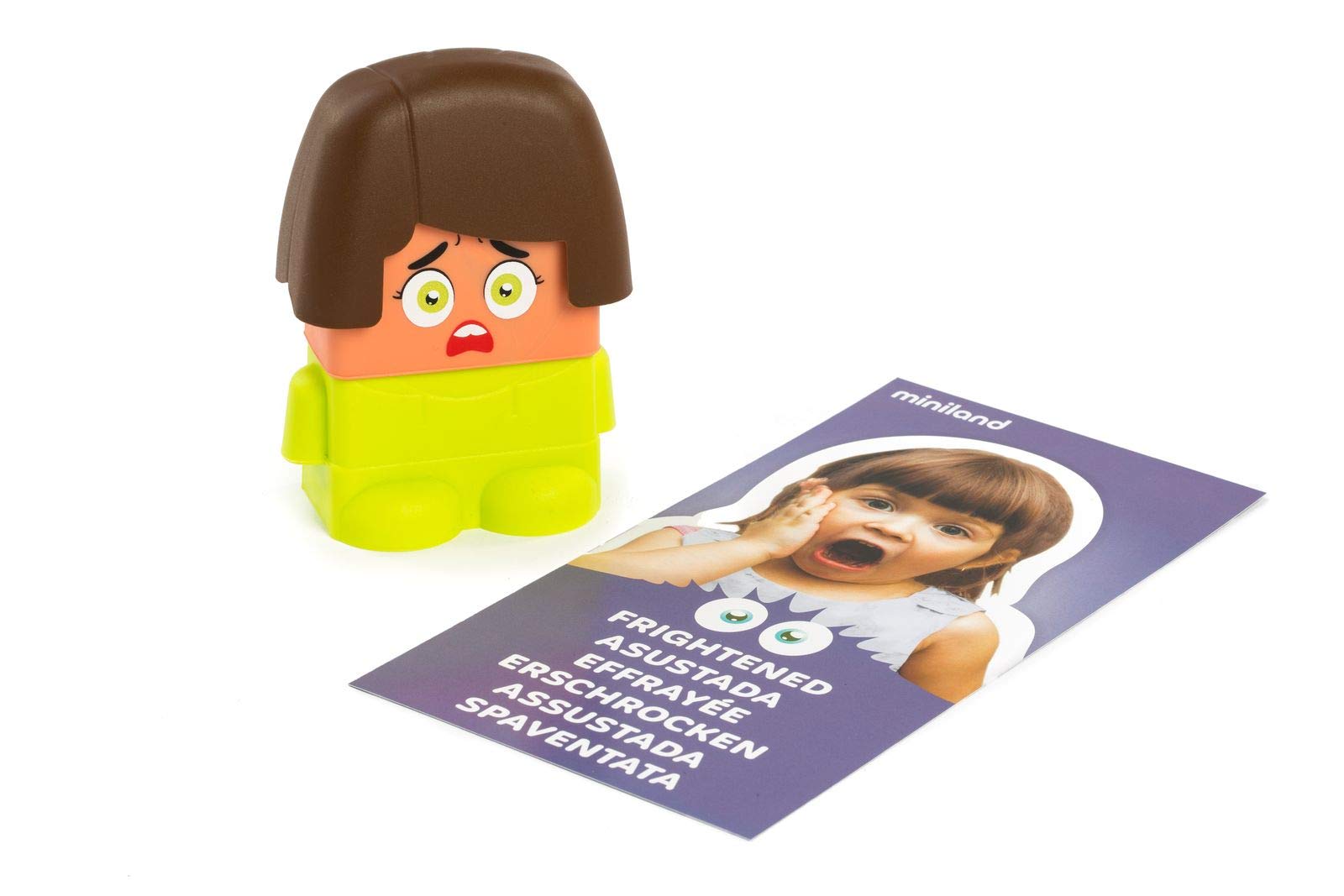 Miniland Emotiblocks Erste Emotionen Spielfiguren 6er-Set