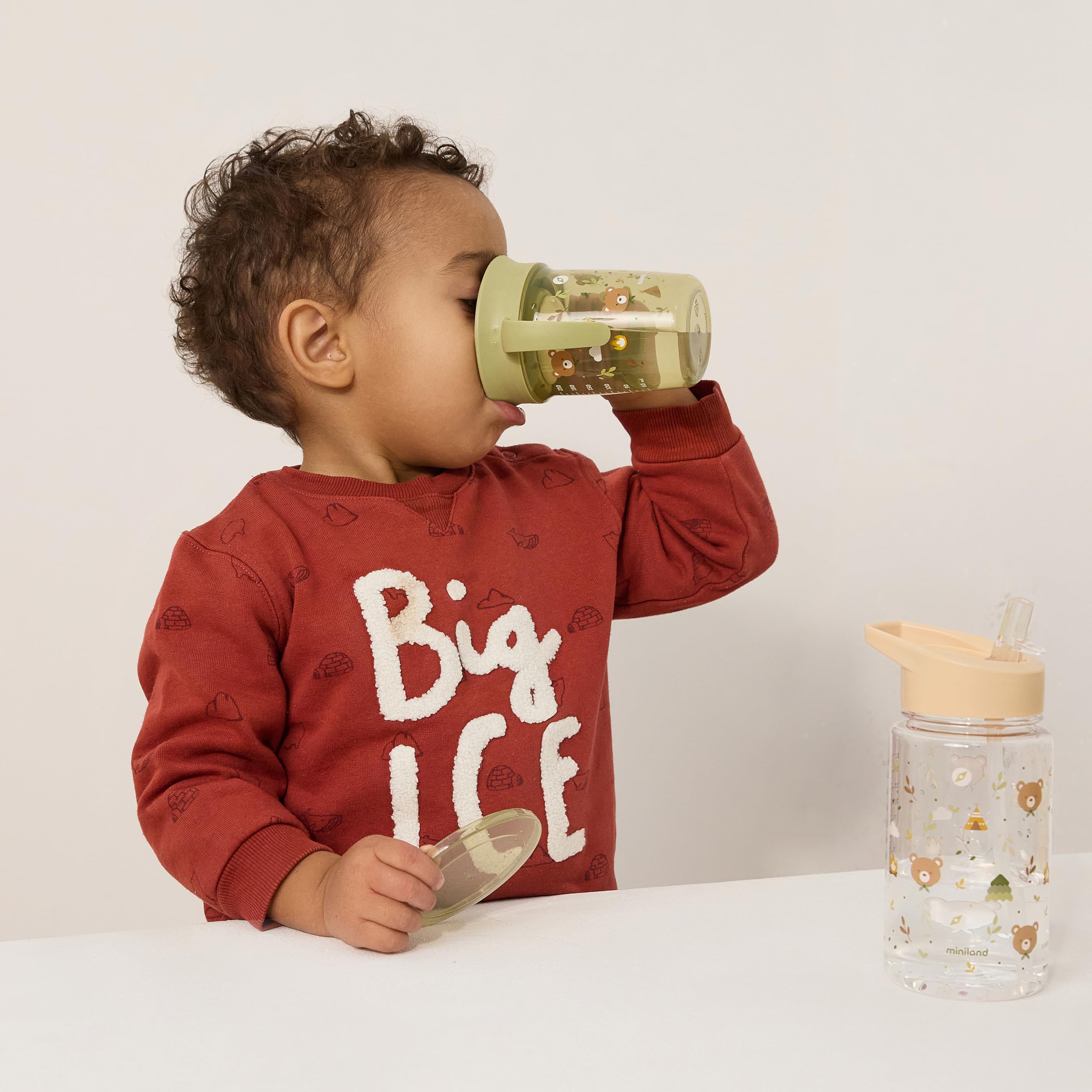 Miniland Nutrition Kiddie Bottle Explorer 500 ml Strohhalm