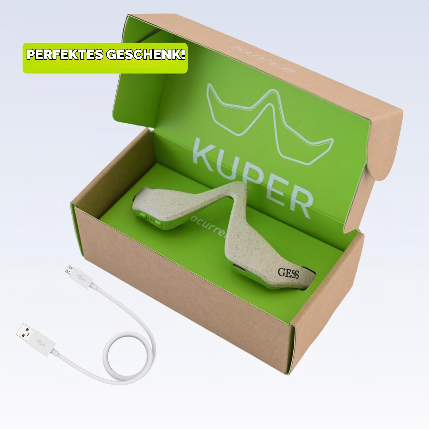 GESS Kuper Mikrostrombrille Gesichtslifting wiederaufladbar