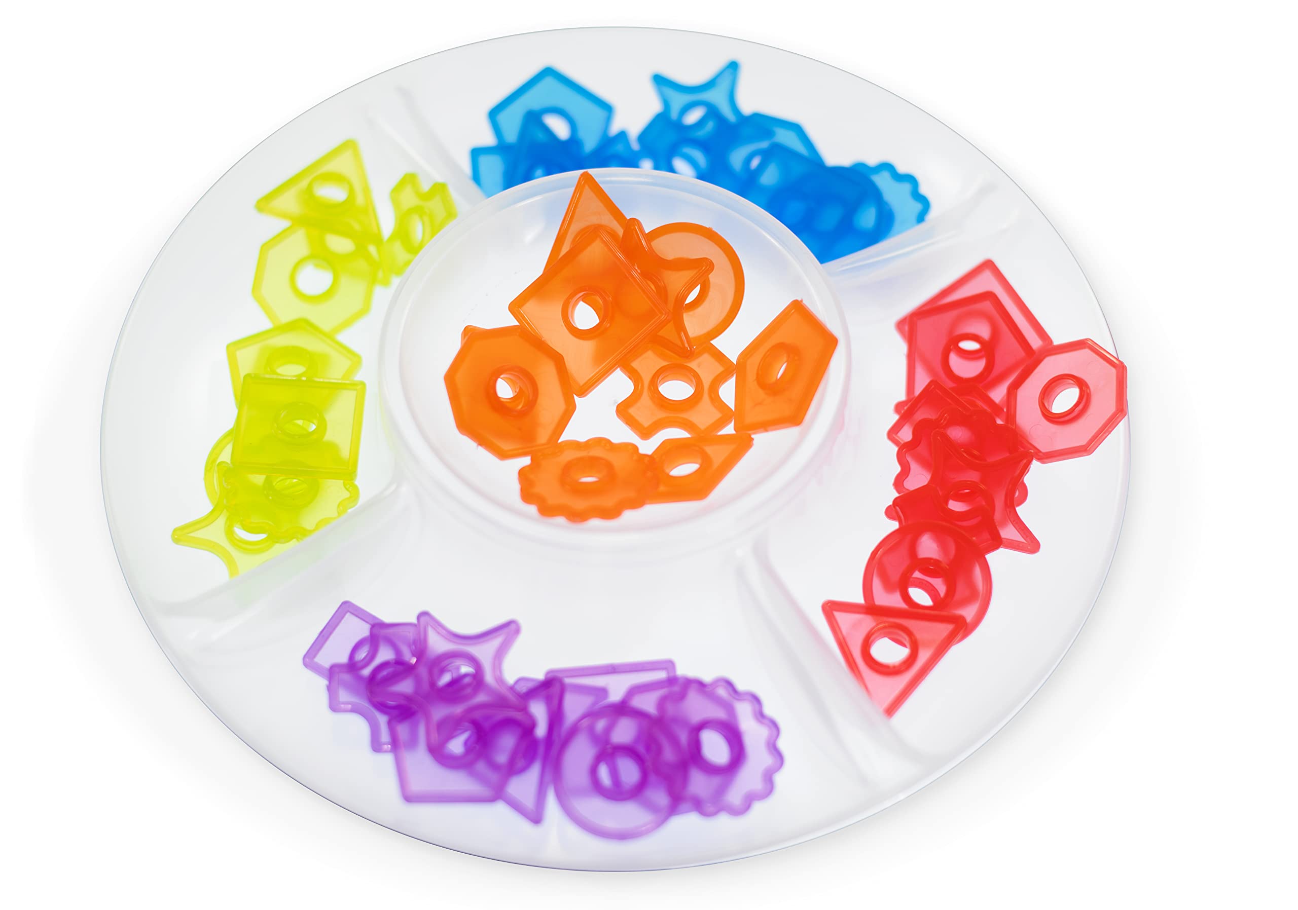 Miniland Translucent Trays Sortierteller 4er 26 cm transparent