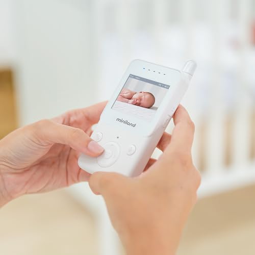 Miniland Digimonitor 2,4 Babyphone mit Kamera Nachtsicht