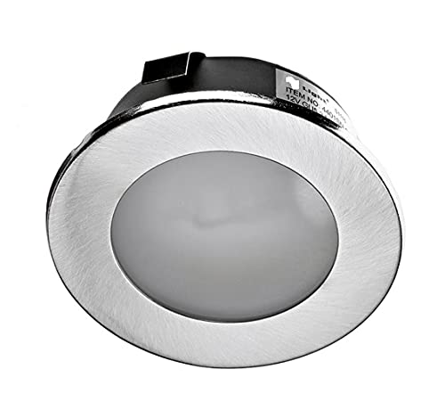feinlux LED Einbauleuchte G4 12V 57mm Edelstahl gebürstet