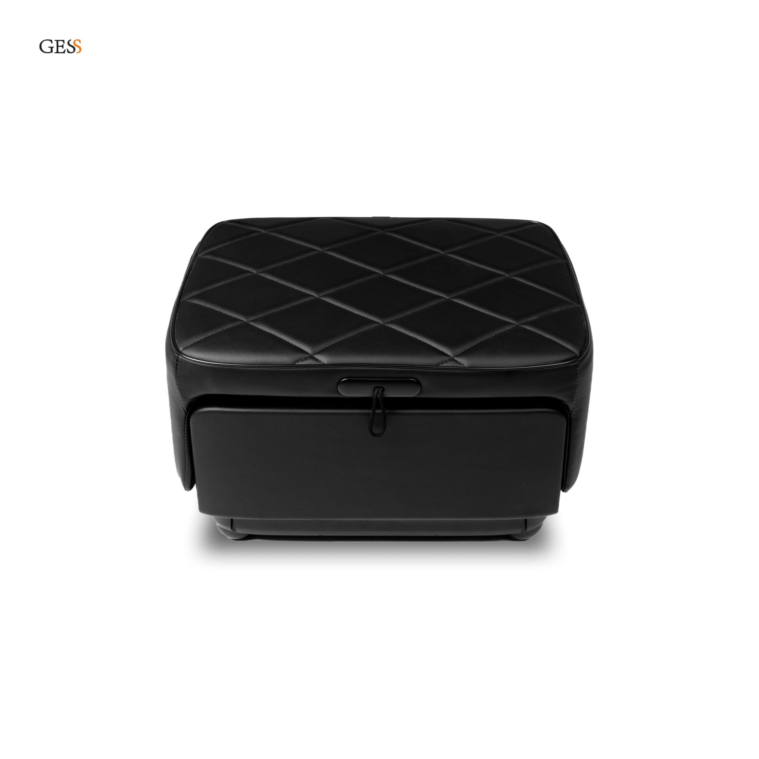 GESS PUF 3-in-1 Fußmassagegerät Shiatsu Wärme Schwarz
