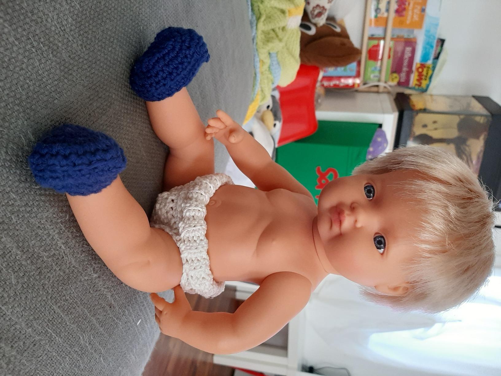 Miniland Dolls Babypuppe 31051 38 cm Europäischer Junge