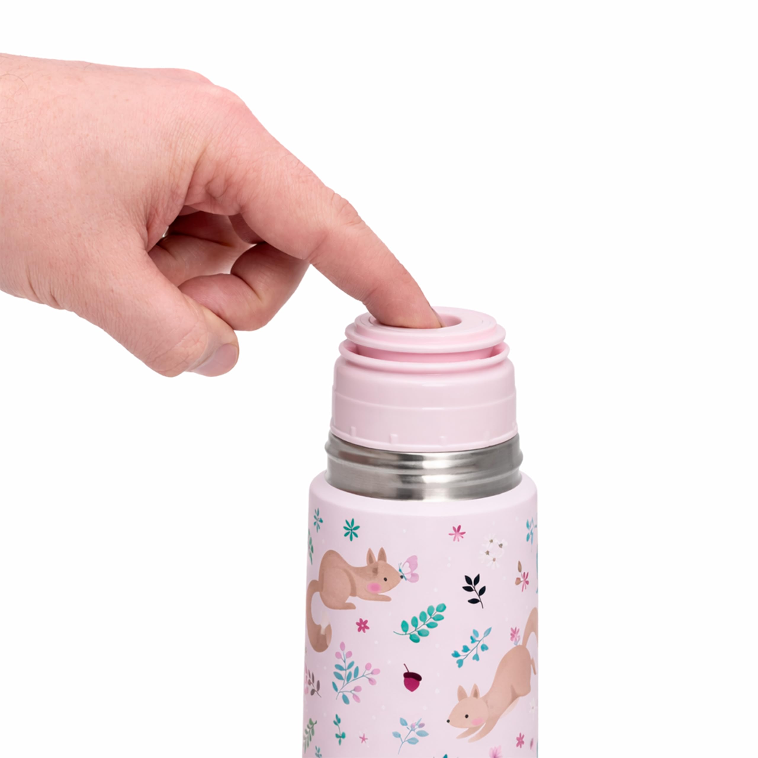 Miniland Thermy Trinkflasche Edelstahl 500 ml Squirrel