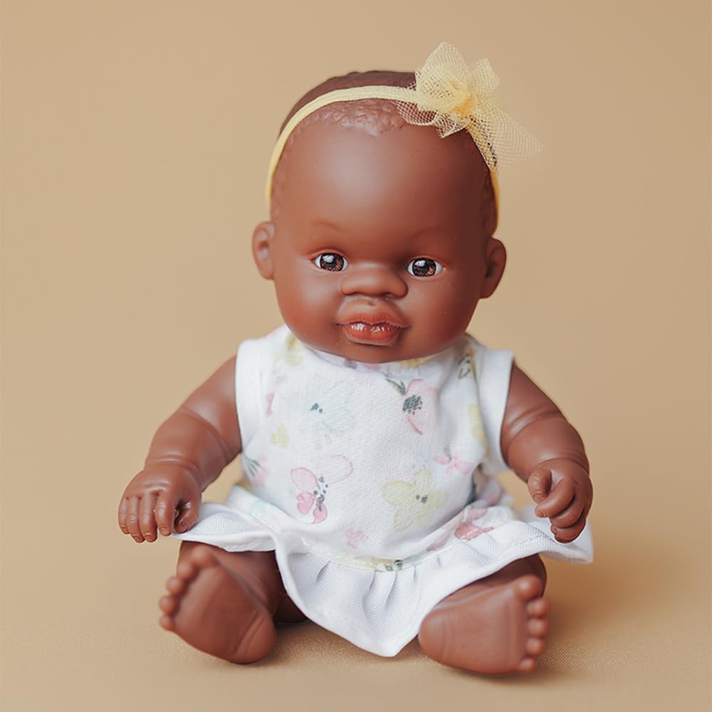 Miniland My Friends Puppe 21 cm Afrikanisches Mädchen