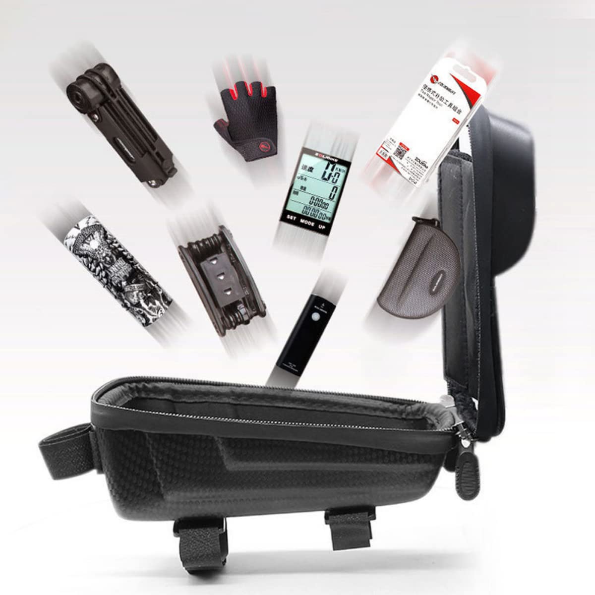 smartEC Fahrradtaschen Handyhalterung Navigation Touchscreen