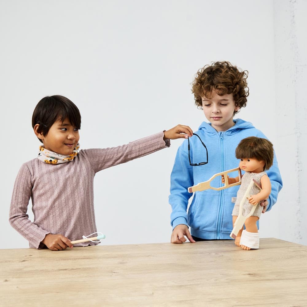 Miniland Dolls Inklusions-Set Puppenzubehör 5-teilig Empathie