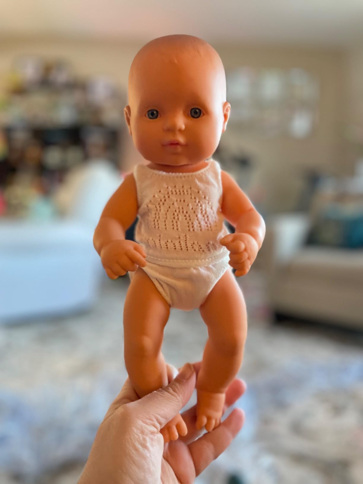 Miniland Dolls Babypuppe Mädchen 32cm Europäische Geschenkbox