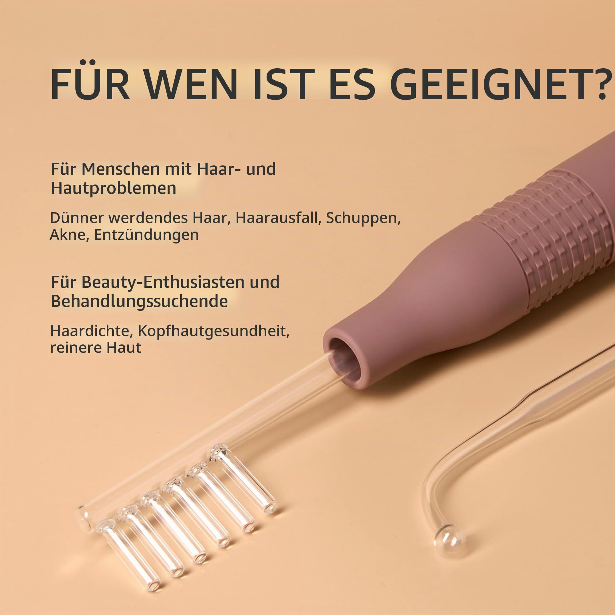 Gess Dars Hochfrequenzgerät 2-in-1 gegen Akne und Haarwuchs