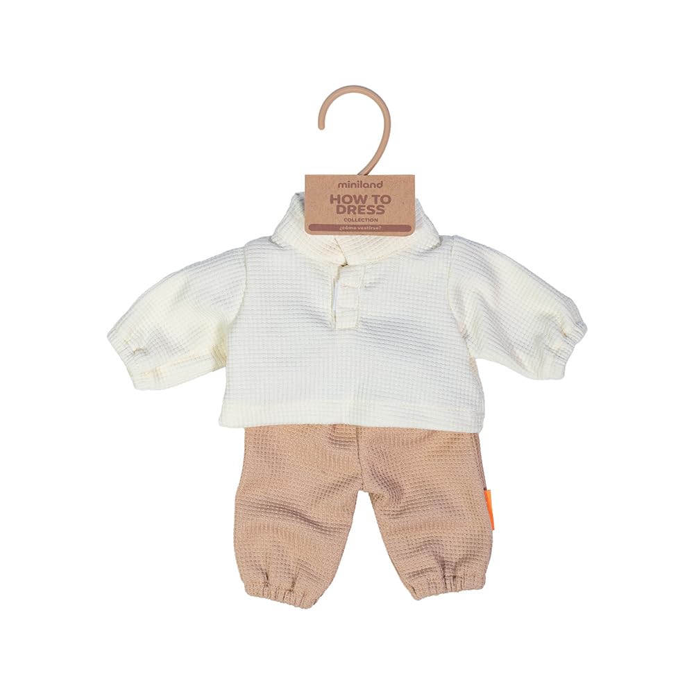 Miniland Dolls Puppenkleidung 38cm Pullover Hose Set