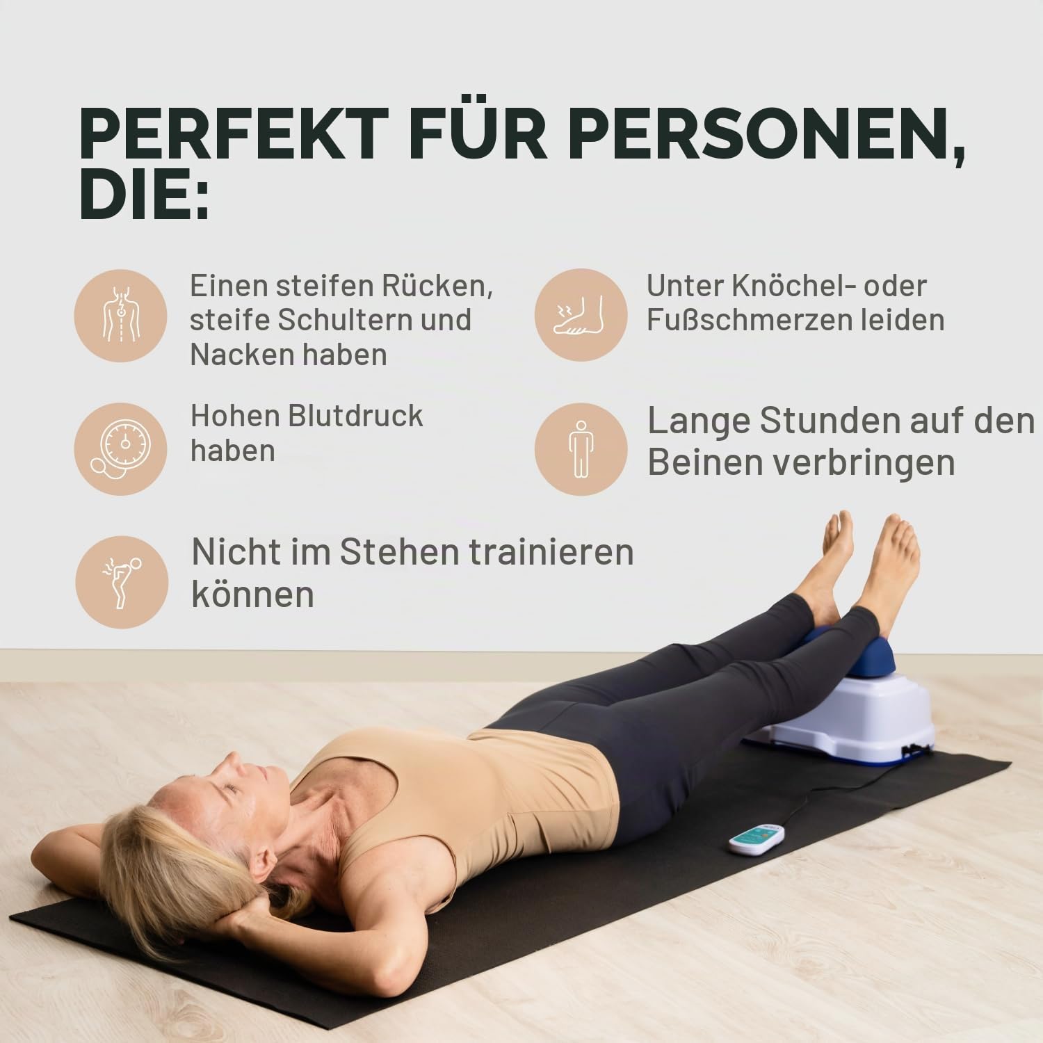 GESS Healthy Spine Swing Massagegerät GESS-080 weiß