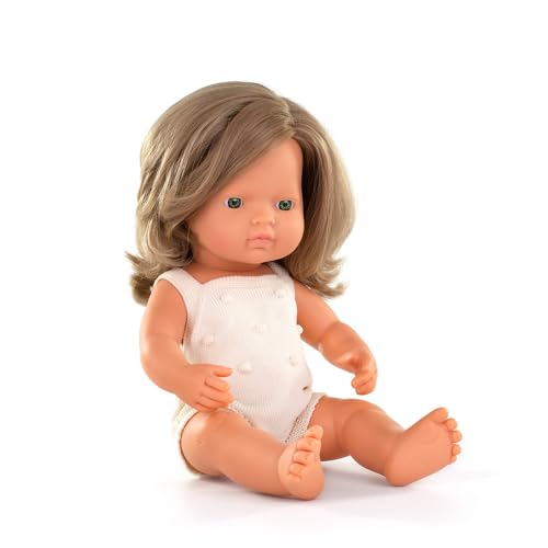 Miniland Colourful Edition Babypuppe 38 cm blond Vanilleduft