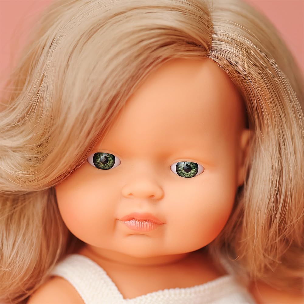 Miniland Colourful Edition Babypuppe 38 cm blond Vanilleduft