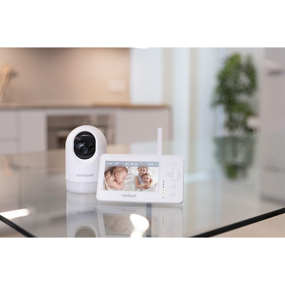 Miniland Digimonitor 4,3 Pro Babyphone mit 360° Kamera